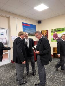 The ProvGDC chatting with the 2nd Grand Principal and his Escort